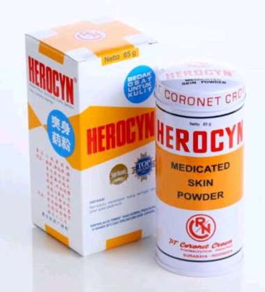 Bedak Herocyn/ Bedak Gatal /Bedak Biang Keringat 85Gr