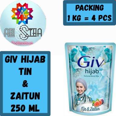GIV Liquid Soap - Sabun Cair GIV 250 ML Tin
