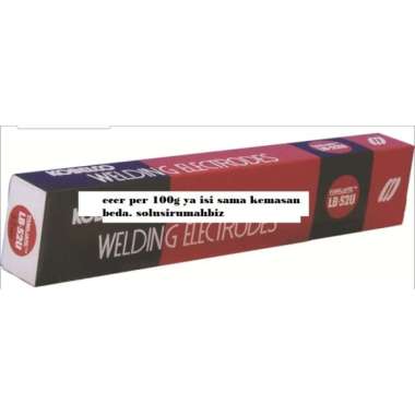 KAWAT LAS 3.2Mm LB52u 100g perons ecer 100g LB-52u LB 52 welding 3.2mm