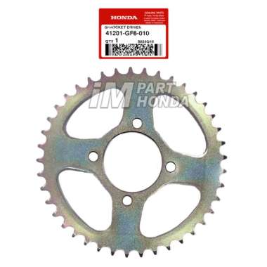 AHM 41201-GF6-010 Gir Gear Belakang Honda Win 41T