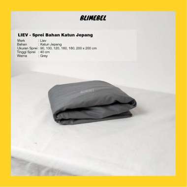 [READY STOCK] Sprei Only Katun Jepang Grey 160 x 200