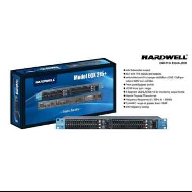 Equalizer Hardwell EQX 215 With Subwoofer Output ORIGINAL