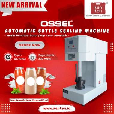 OSSEL Mesin Can Seamer Canning Sealer Botol Penutup Kaleng Botol Pop can