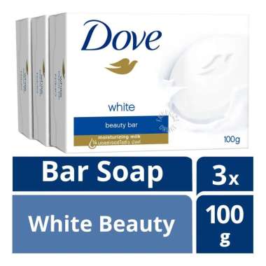 Promo Harga Dove Bar Soap White Beauty 100 gr - Blibli