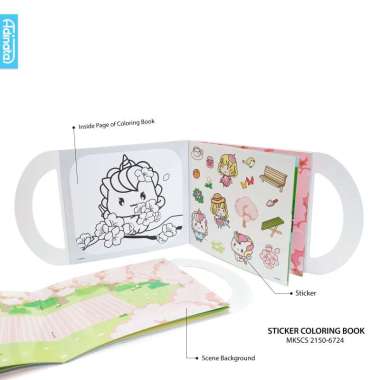 Mokonya Sticker Book S 2150-6724