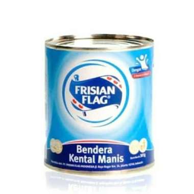 Frisian Flag Bendera Susu Kental Manis Kaleng 370 Gr Halal Kental Manis