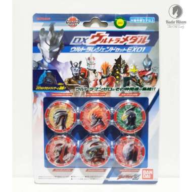 Bandai Ultraman Z DX Ultra Medal Medals Ultra Legend Set EX 01 EX01