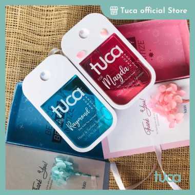 Tuca Custom Print Botol Hand Sanitizer Spray Gantung - Biaya Ukir Nama atau Logo atau Full Print Uki