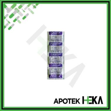 Fundifar Kaplet Strip isi 10 Tablet - Multivitamin B1 B6 B12 E