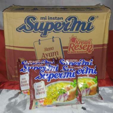 Promo Harga Supermi Mi Instan Ayam Bawang 75 gr - Blibli
