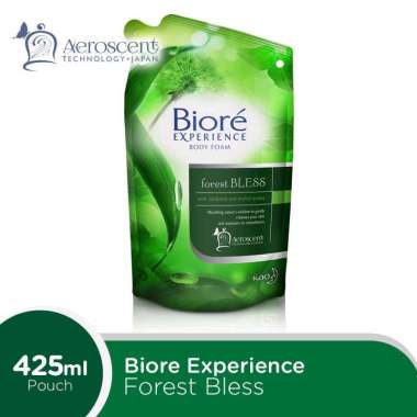 Promo Harga BIORE Body Foam Experience Forest Bless 425 ml - Blibli