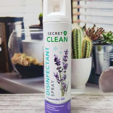 Secret Clean Desinfectant Spray Lavender 200ml - Desinfektan utk Ruang