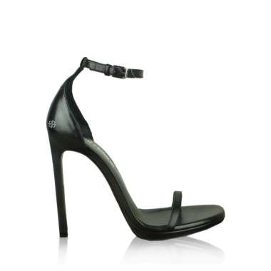 Saint Laurent Classic Jane Black Sandal High Heels 37