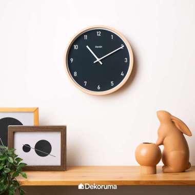 Dekoruma Nowi Jam Dinding Minimalis Diameter 27cm - Navy