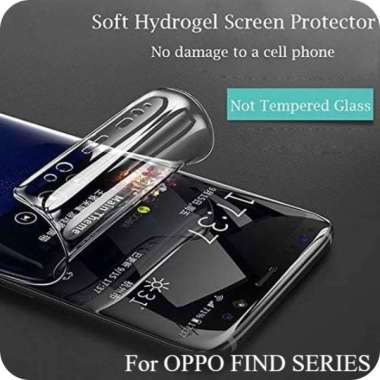 Hydrogel OPPO FIND X3 PRO Anti Gores Jelly OPPO FIND X3 PRO Hydrogel Screen Protector For OPPO FIND 