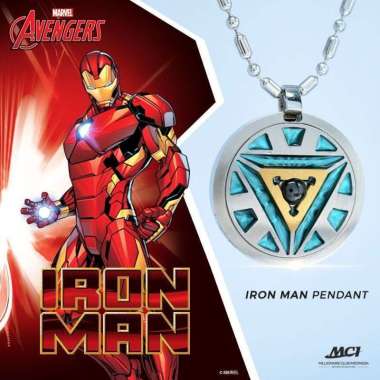 Kalung Kesehatan Iron Man Pendant Original MCI MGI
