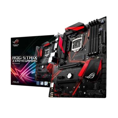 Asus ROG Strix Z370-H Motherboard Gaming Hitam