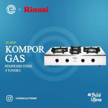 RINNAI Kompor Gas 4 Tungku RI-4RSP
