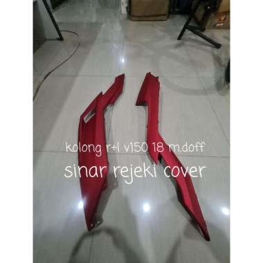 footrest bawah samping kolong vario 150 18 merah doff merk win