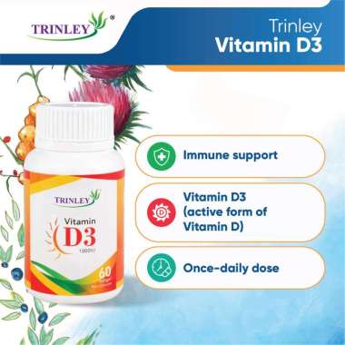TRINLEY VITAMIN D3 1000IU