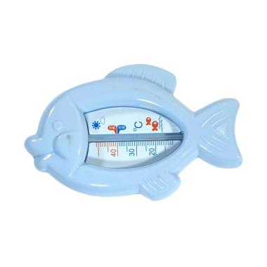 Lila Bentuk Ikan Termometer Bak Mandi - Blue Biru