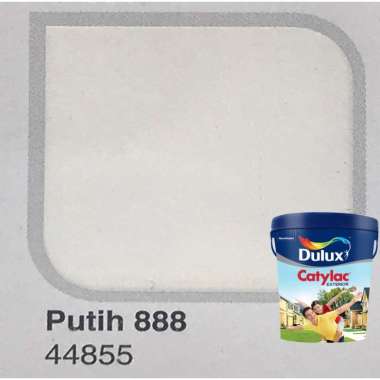 Cat Tembok Luar Dulux Catylac Exterior 5kg Putih 888