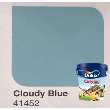 Cat Tembok Luar Dulux Catylac Exterior 5kg Cloudy Blue
