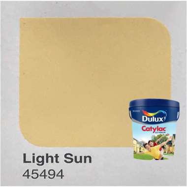 Cat Tembok Luar Dulux Catylac Exterior 5kg Light Sun