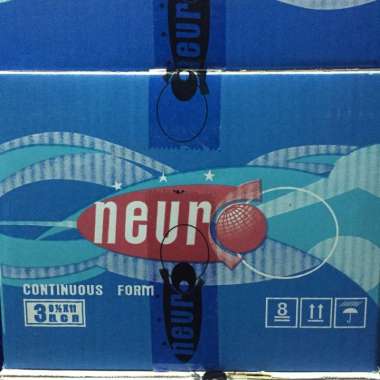 Continous Form 91/2 x 12 3 Ply BAGI 2 Neuro NCR (UKURAN A4)