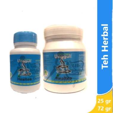 Healtea Teh - 72 & 25 gr ORIGINAL Teh Hitam Unggul Minuman Herbal 25 gram