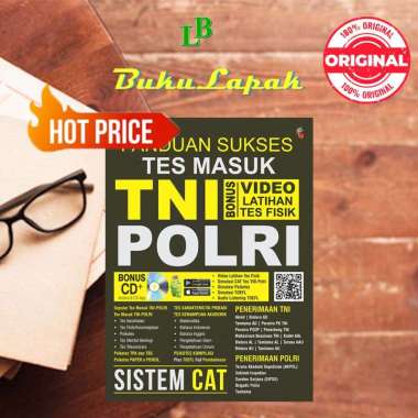 BUKU TNI POLRI - PANDUAN SUKSES TES MASUK TNI POLRI SISTEM CAT - BUKU TNI - BUKU POLRI