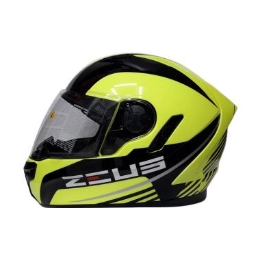 Zeus ZS-813 AN9 Helm Full Face - Yellow Fluo Black