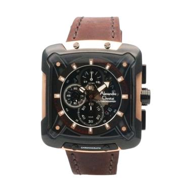 Alexandre Christie Jam Tangan Pria [3039 MC] Black Gold