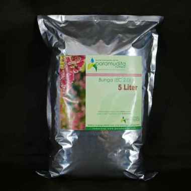 Nutrisi Hidroponik AB Mix Bunga 5 Liter Paramudita Nutrient