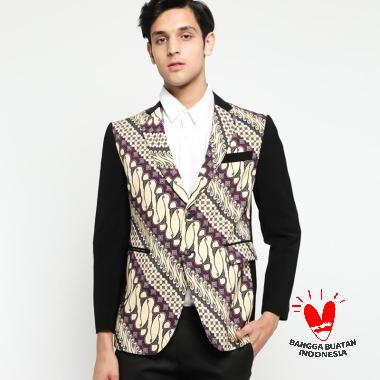 51+ Model Jaket Kombinasi Batik Gratis Terbaru