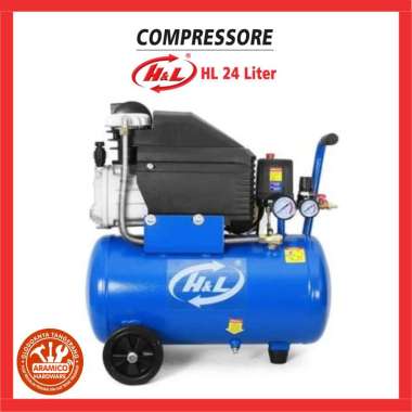HL Mesin Kompresor Angin N1HP 24Liter 1HP