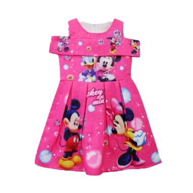 China Brand Minnie Dress Anak Pink - baju adidas di roblox