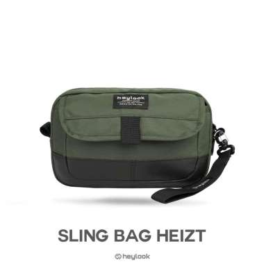 HEYLOOK Tas Selempang Pria Heizt Sling Bag Pria Tas Slempang Cowok ARMY