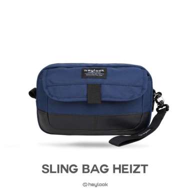 HEYLOOK Tas Selempang Pria Heizt Sling Bag Pria Tas Slempang Cowok NAVY