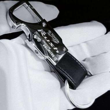 Gantungan Kunci Konci Remote Mobil Toyota Rush Silver