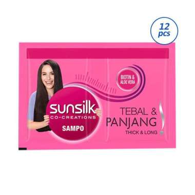 SUNSILK Thick & Long Shampoo [10 mL/12 Sachet]