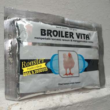 BROILER VITA 100 gram VITAMIN AYAM PEDAGING
