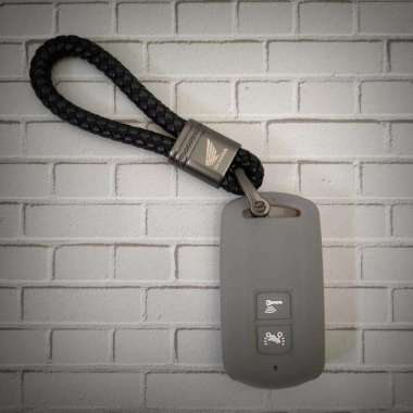 Gantungan Kunci Remote Keyless Motor Honda Scoopy 2020 Up Grey