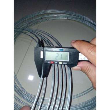 Kawat putih kawat ikat kawat jemuran kawat seng bwg 14 16 BWG 14(10M)