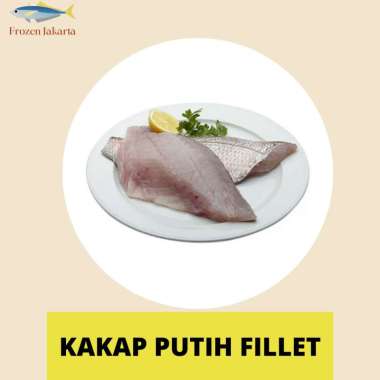 KAKAP PUTIH FILLET TANPA TULANG FROZEN JAKARTA 1 KG