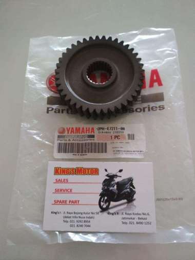 Gear Rasio Belakang Mio M3, Soul Gt125, Fino 125,Xride 125 Asli Yamaha - Abu-abu