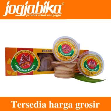 Manisan Buah Salak Pondoh Alris Sleman Merapi 500 g Isi 4 Cup