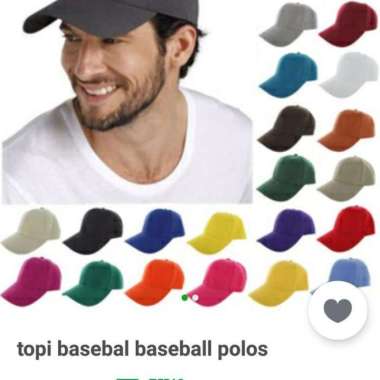 Topi Bassball polos / Topi Main / Topi cewek / Topi Cowok / Topi Twill Kuning