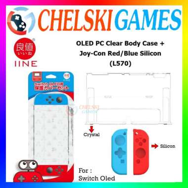 Chelski Games - IINE Crystal Case Nintendo Switch Oled Protective Case L570