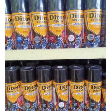 DITON Premium YAMAHA COLORS Pilok Pilox Cat Semprot DITON 1 BINTANG (Black White Blue Pink Green Sil